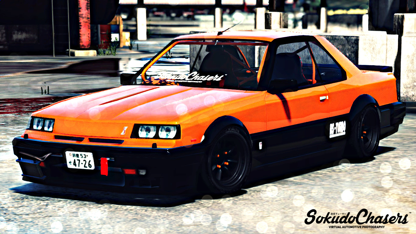 รถยนต์ N logo Skyline R30