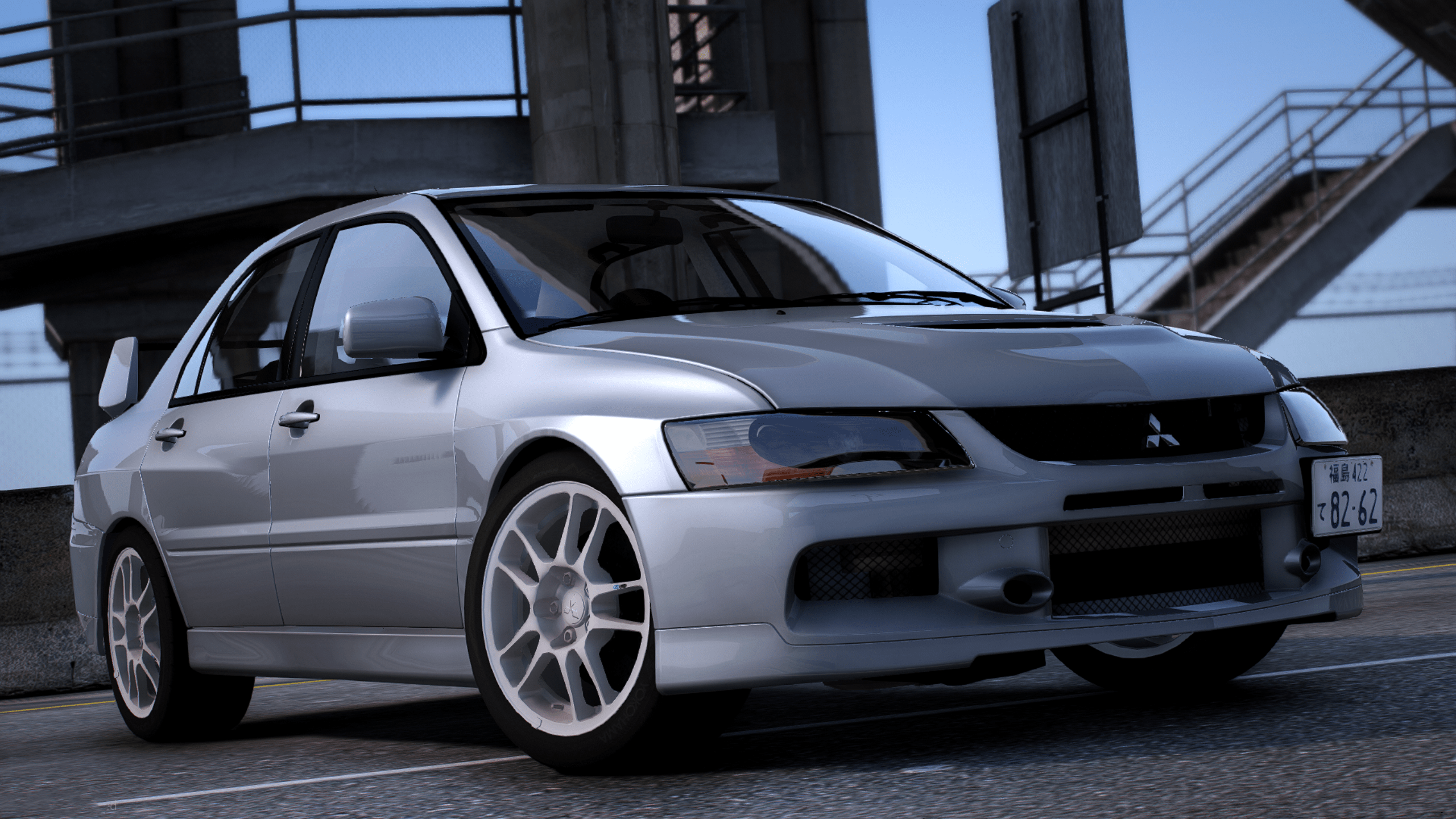 รถยนต์ MS logo Evo 9