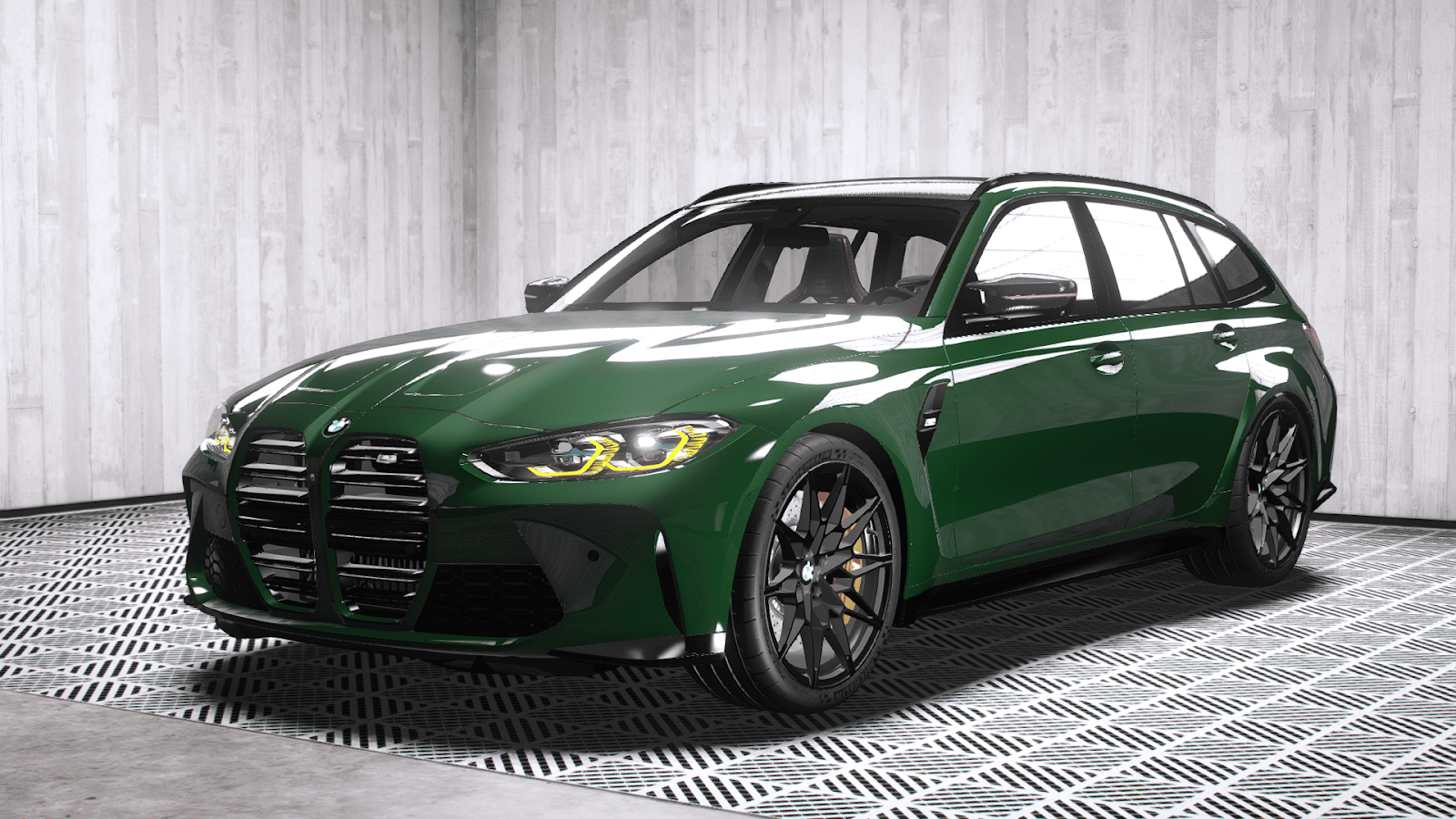 รถยนต์ B logo M3 G81