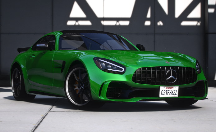รถยนต์ BZ logo AMG GT