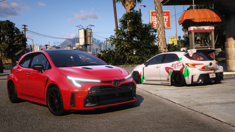 รถยนต์ T logo GR Collora